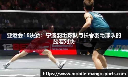 亚运会18决赛:宁波羽毛球队与长春羽毛球队的胶着对决